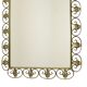 Miroir Deknudt Vintage Doré Métal Cuivré Acanthe
