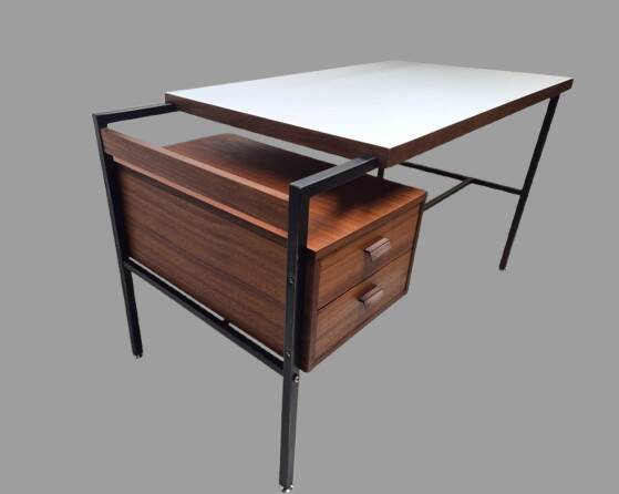 Desk 1950, provenance from the Jean Zay university residence in Antony (Paris)