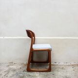 Set of 4 Baumann sleigh chairs