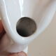 Vintage hand - white ceramic flower ring or pique