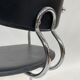 Vintage dining chair effezeta made in Italy design chrome
