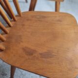 Set of 18 Scandinavian style bistro chairs, 60s