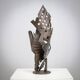 Brutalist abstract iron sculpture, signed CH, Netherlands, 1960s