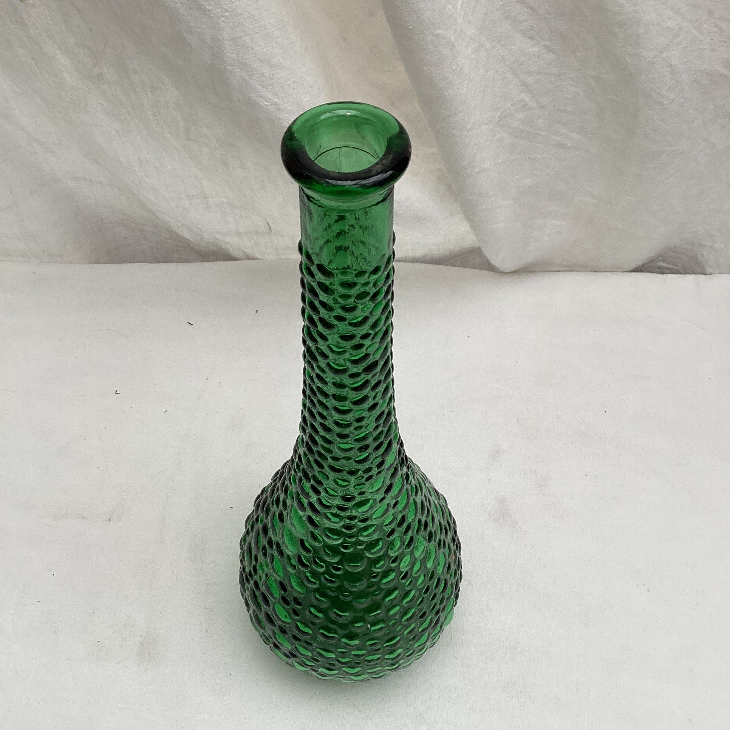 Italian glass decanter around the 1950s dimension: H-39 cm-D-12 cm-