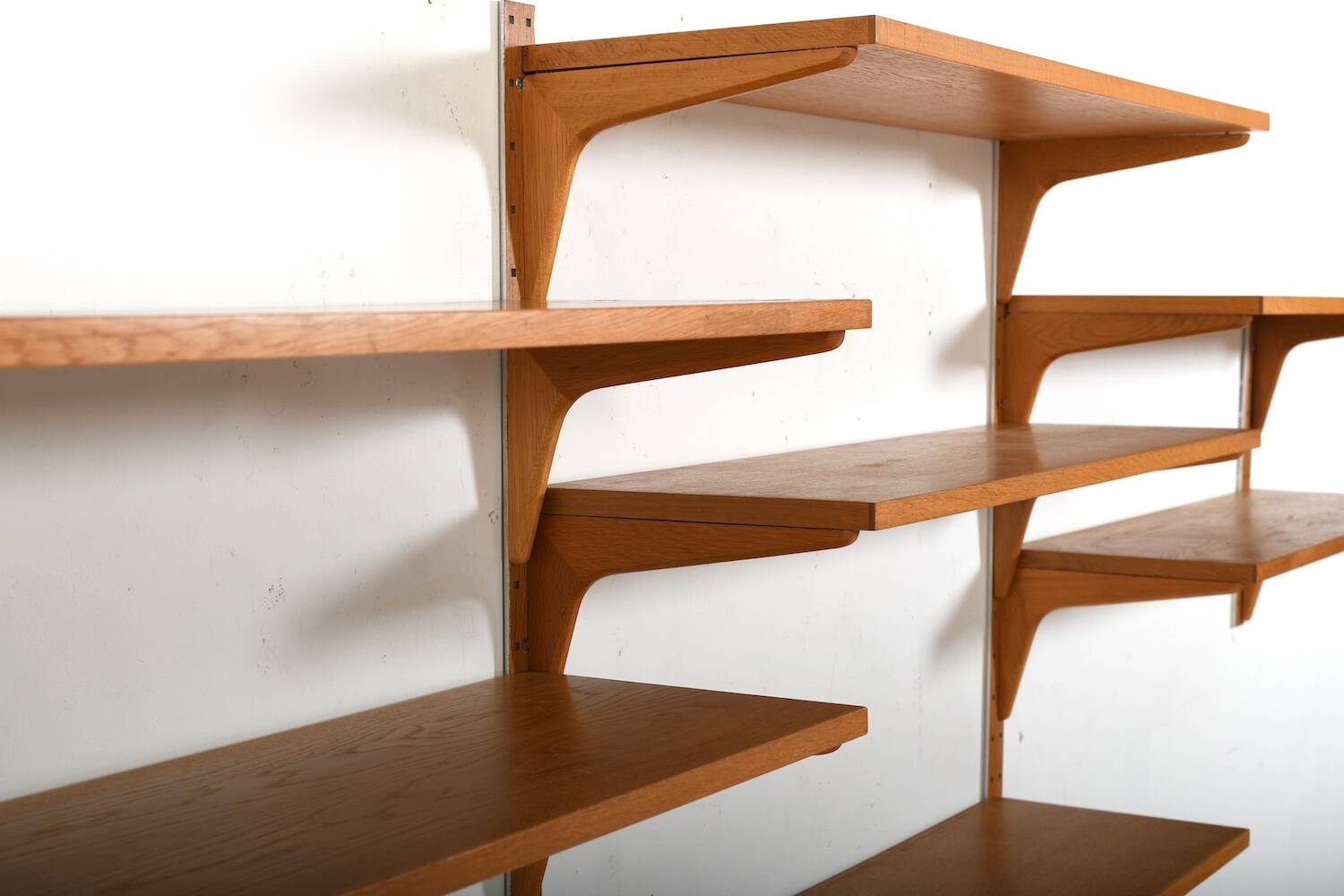 Shelf System in Oak by HG Furniture Denmark 1960s