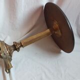 Empire style pedestal table lion's feet