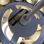 Lampe à suspension RAAK septiem, années 1960