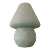 Murano scavo glass mushroom lamp