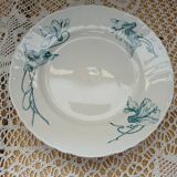 2 antique ironstone compote dishes