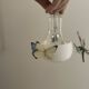 Set of 2 Johnny B. Butterfly pendants by Ingo Maurer