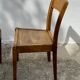 Paire de chaises bistro reconstruction vintage 1940