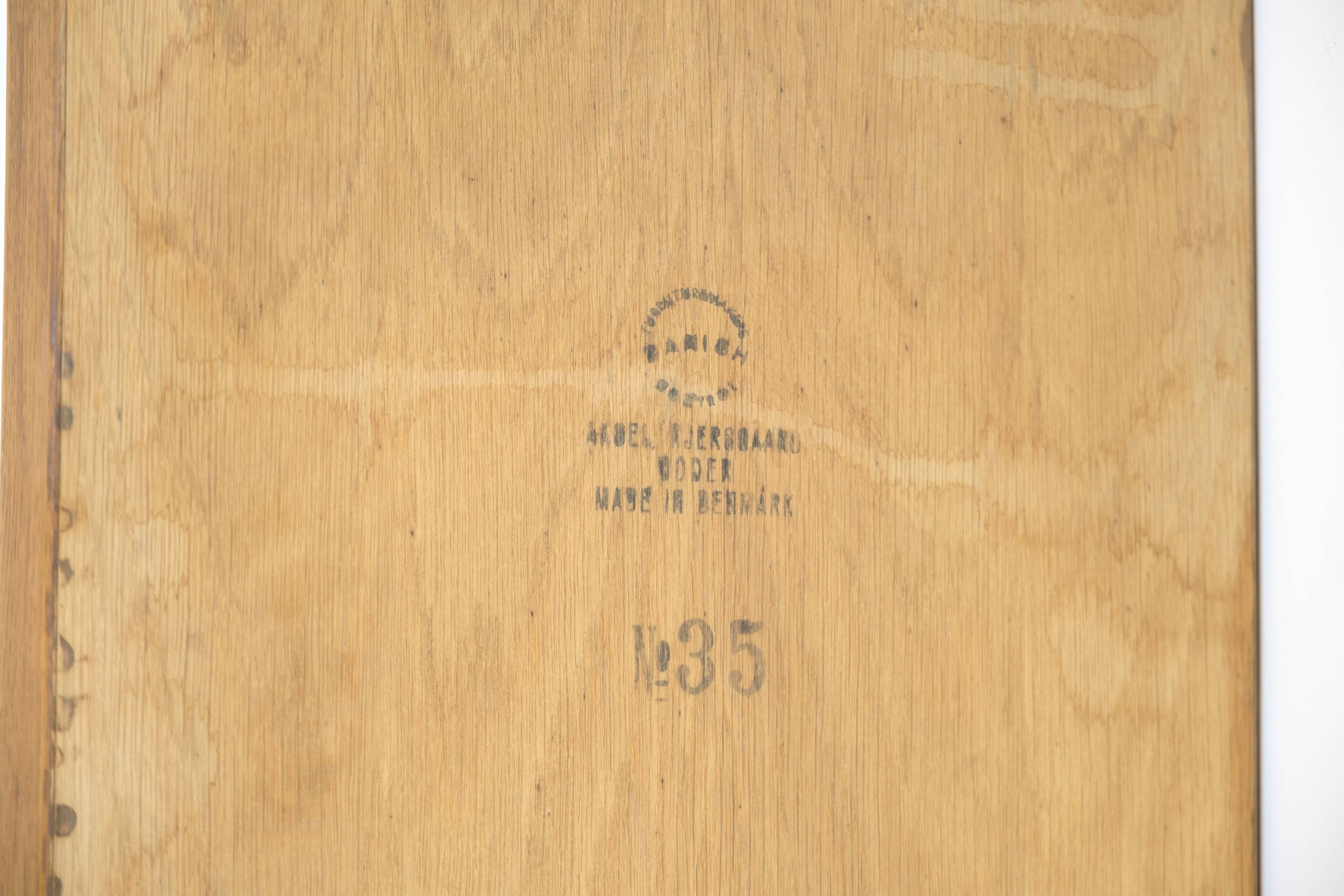 Side Table Made In Oak By Aksel Kjersgaard For Odder From 1960s