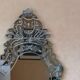 Venetian oval mirror 1970 vintage - 119x74cm
