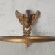 Brass swan head towel rack
