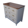 Chest of drawers gray oak top