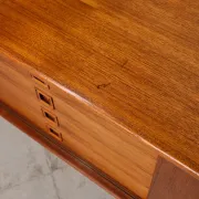 Teak enfilade by H.W. Klein for Bramin, Denmark, 1960s.