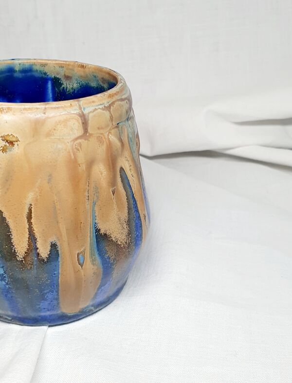 Ensemble G. Metenier en grès émaillé