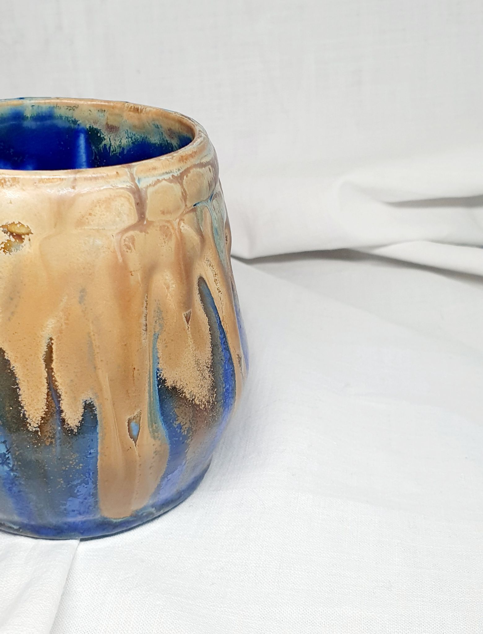 G. Metenier set in enamelled stoneware
