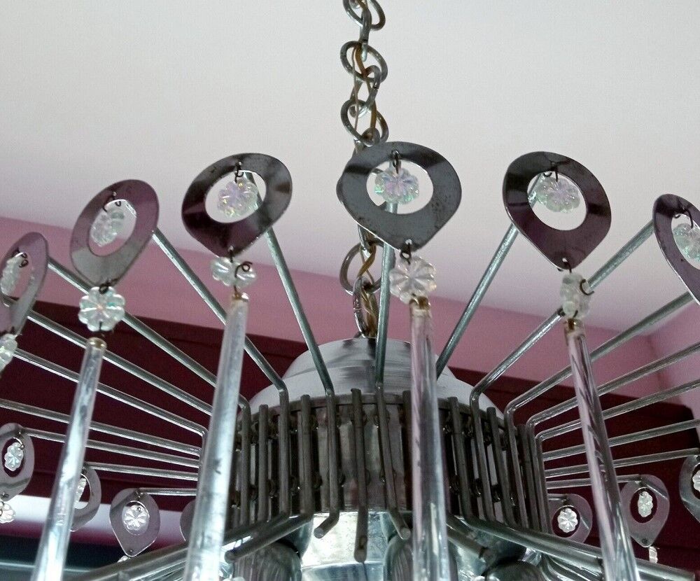 Italian murano waterfall chandelier