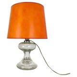 Modern Design M Lucid Glass Table Lamp Base ML 1 by Ingo Maurer, Germany, 1960s