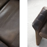 Adjustable DS-50 Buffalo Leather Lounge Chair from De Sede, 1970s