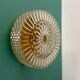 Vintage glass moulded globe wall/ceiling light.