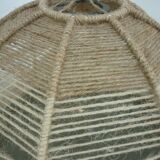 Natural jute thread lampshade