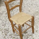 Brutalist straw chair - popular art