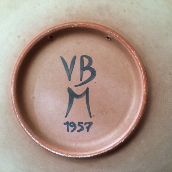 Plat Villeroy et Boch 1957
