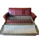 Vintage lounge, convertible Canape and 2 armchairs