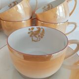 Set of 10 porcelain cups P.A.L.T. Czecho-Slovakia