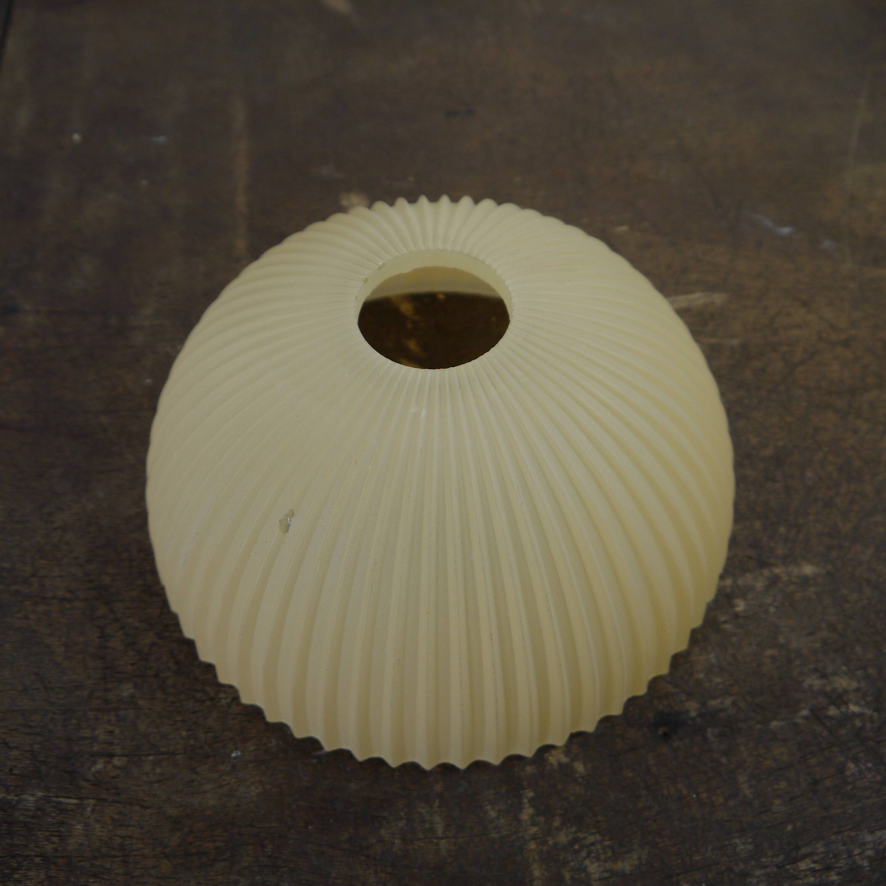 Yellow glass hanging