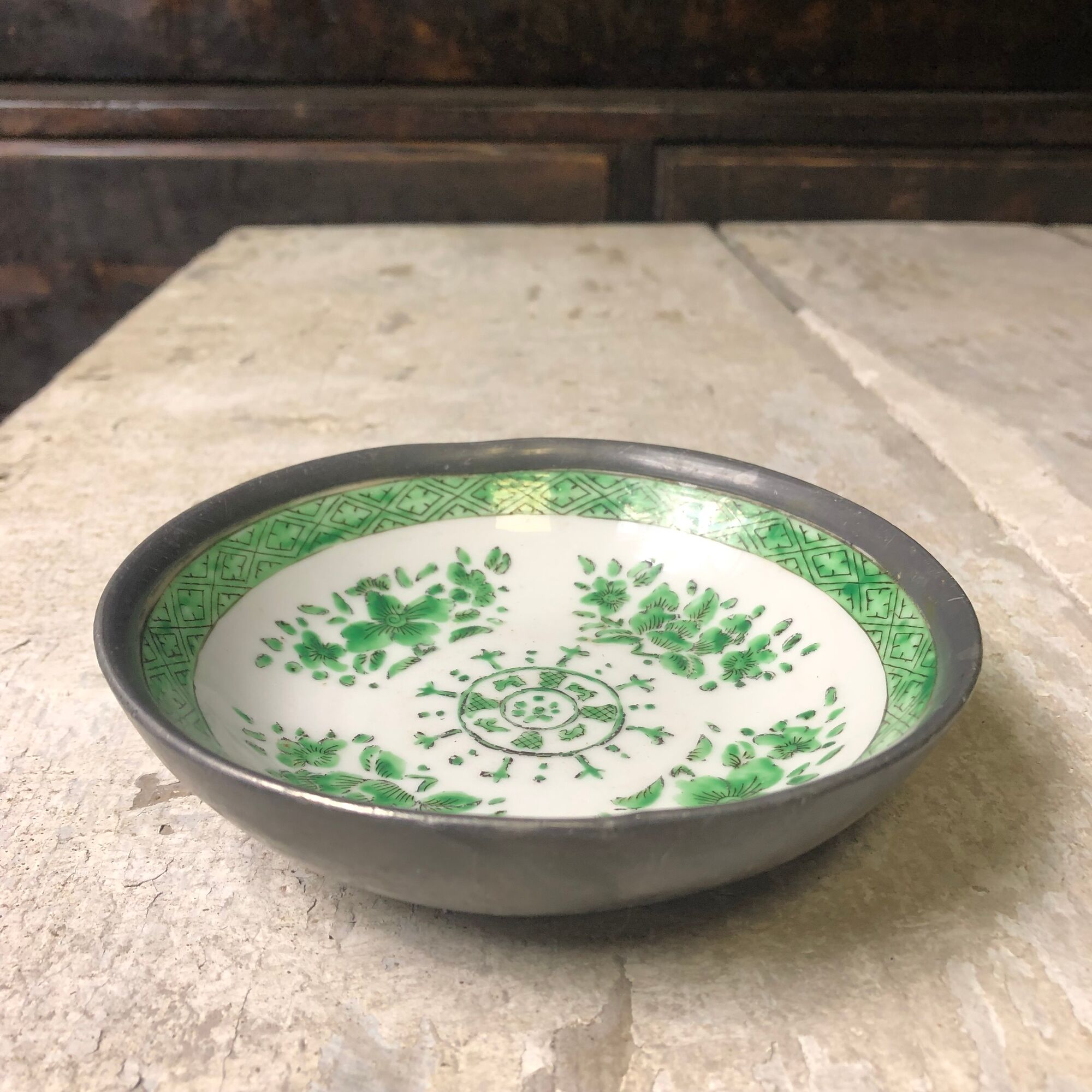 CRDO Hong Kong Tin and Porcelain Cup