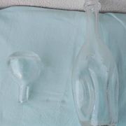 Bubble glass carafe