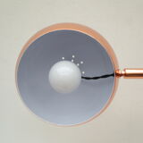 Copper table lamp, 2 spherical heads