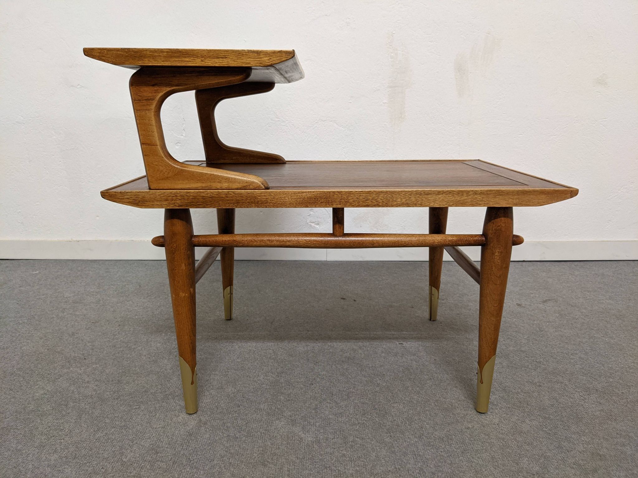 Modernist coffee or side table by Lane Furniture, USA circa 1950.
