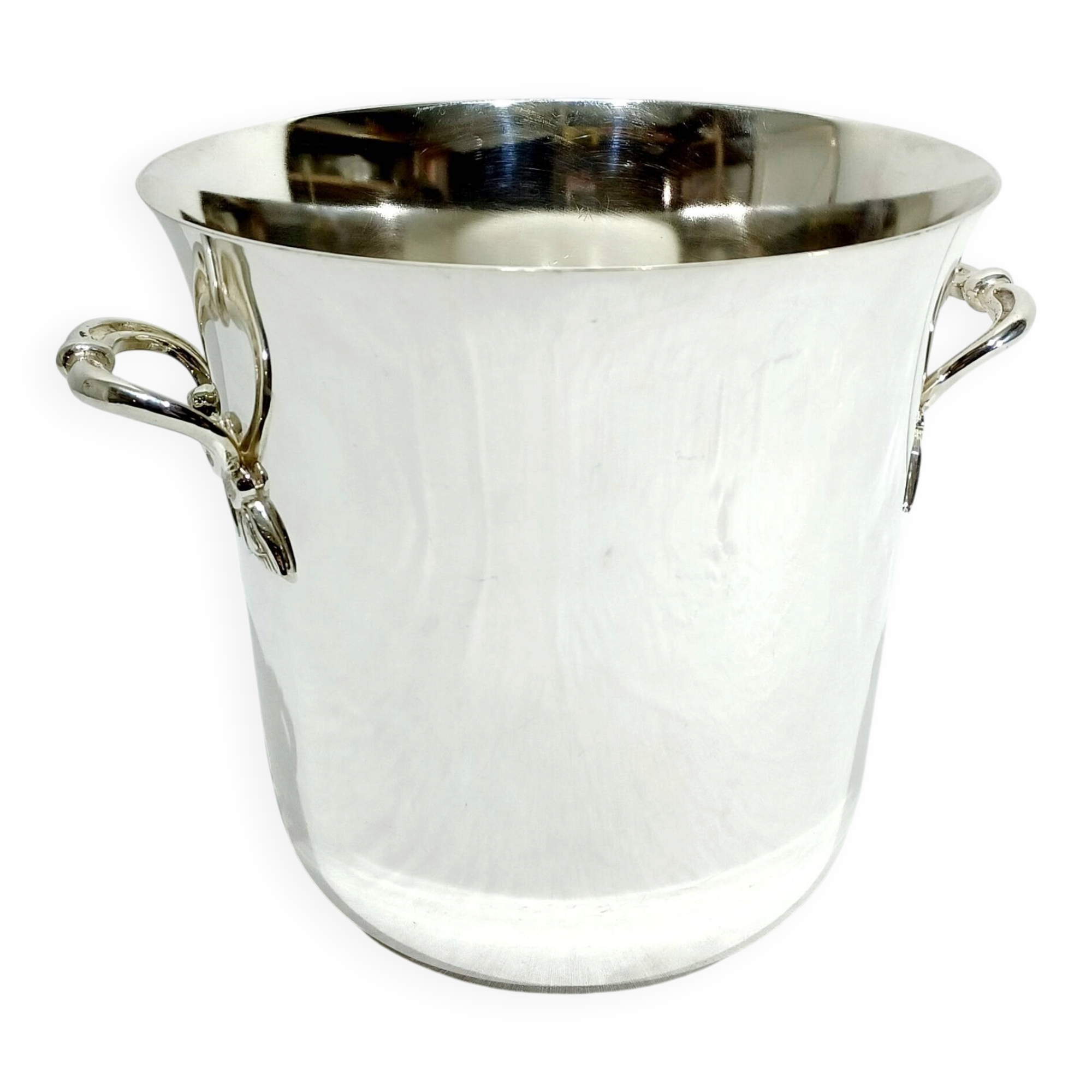 Silver-plated champagne bucket