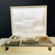 Silver metal housewife modernist model of the 60s (37 pieces)