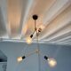 Chic designer brass pendant light – contemporary style