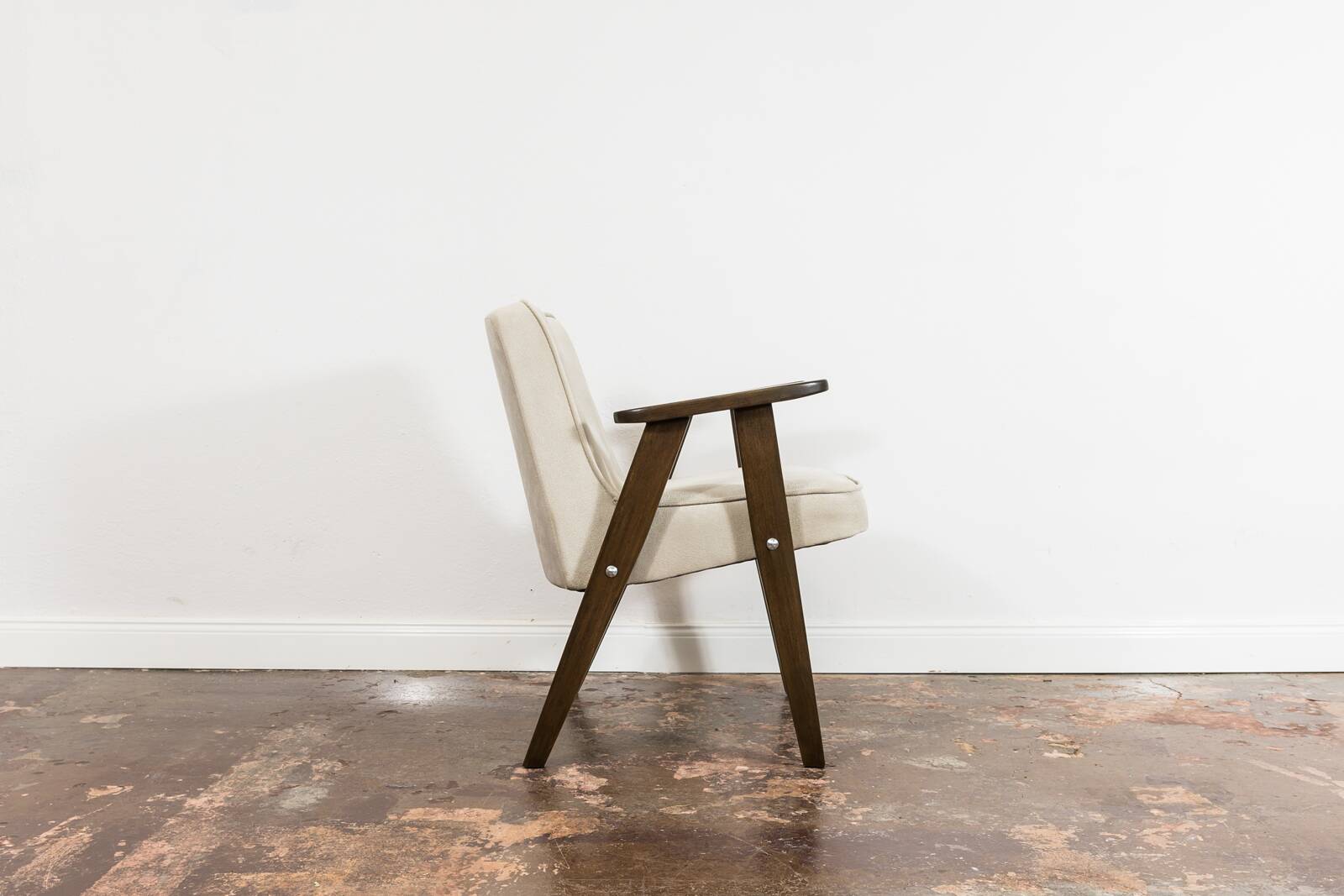 Iconic Polish Mid-Century Armchair 366 by Józef Chierowski 1960's