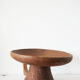 Brutalist cup in solid wood