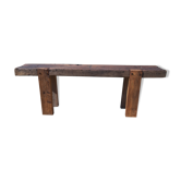 Old wood workbench
