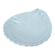 Large antique shell-shaped dish – iridescent finish