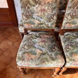 Set of 8 old chairs