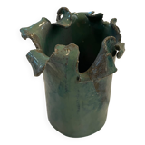 Art Brut ceramic vase