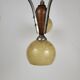 Chandelier suspension does marble glass 50s