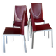 Set of 4 Italian Postmodern Chairs