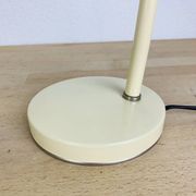 Lampe de bureau années 60 métal beige