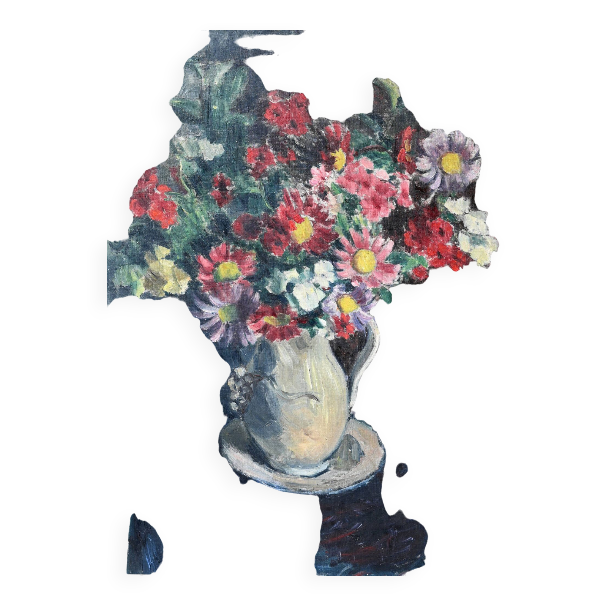 Large bouquet of flowers by Manon Collot (1903-1962)
