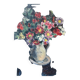 Large bouquet of flowers by Manon Collot (1903-1962)
